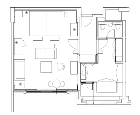 Pacific Deluxe Room Plan1