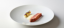 Roasted Duck Breast, Carrot Purée, Citrus Sauce