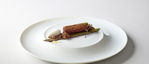 Valrhona Chocolate Guava Mousse Cake