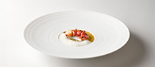 Char-grilled Lobster, Carrot Purée, Bouillabaisse Sauce