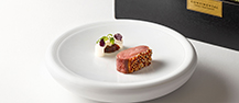 Smoked Duck Breast, Cherry Sauce