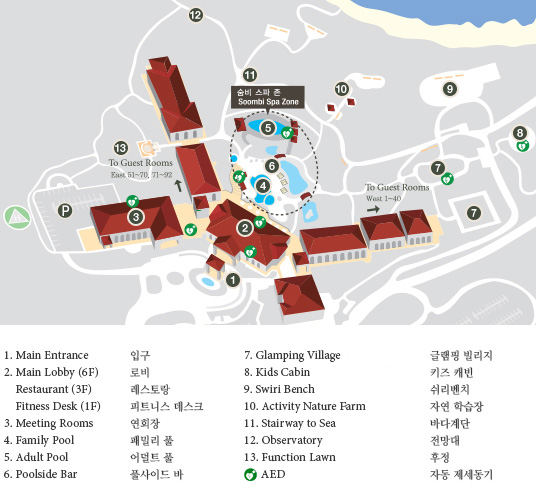 Outdoor Facility Map