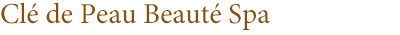 Clé de Peau Beauté Spa