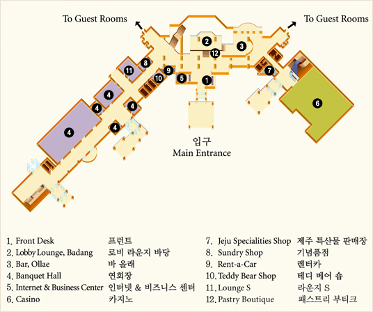 Casino Floor Map