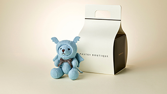Shilla Bear X Blue Dragon Keyring Limited Edition