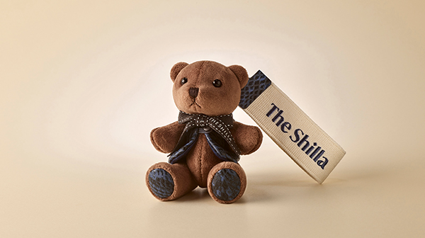 Shilla Bear × Blue Snake Keyring Limited Edition