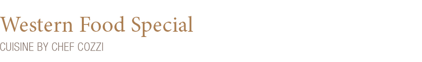 Western Food Special