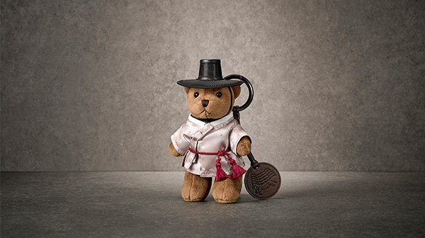 Shilla Bear X Korean Tradition Keyring