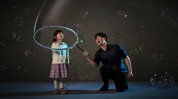 Sand Art & Bubble Time